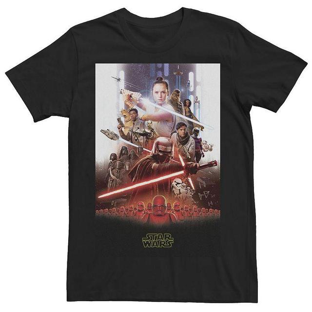 Mens Star Wars The Rise of Skywalker Epic Poster Tee Product Image