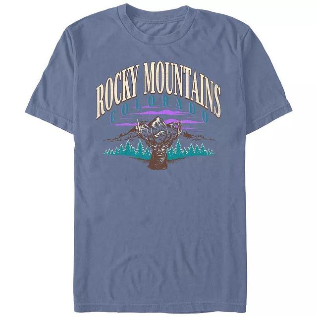 Mens Comfort Colors Rocky Mountains Colorado Graphic Tee Product Image