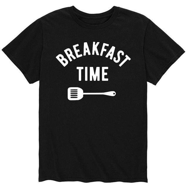 Mens Breakfast Time Tee Black Product Image