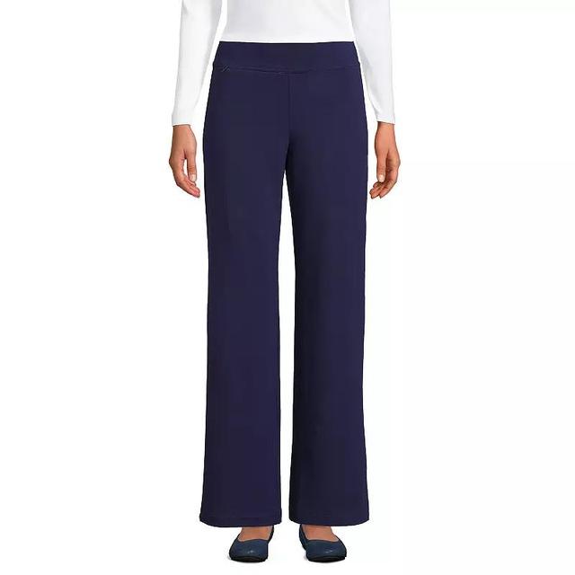 Lands End Womens Starfish Mid Rise Wide Leg Pull On Pants Product Image