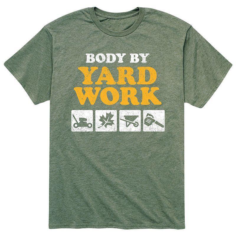 Mens Body By Yard Work Tee Green Product Image