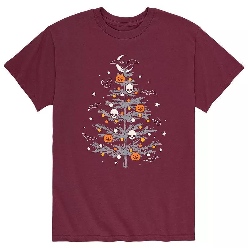 Mens Halloween Christmas Tree Tee Product Image