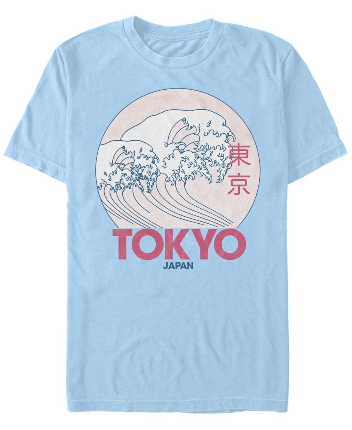 Mens Travel Apparel Tokyo Ocean Waves Tee Product Image