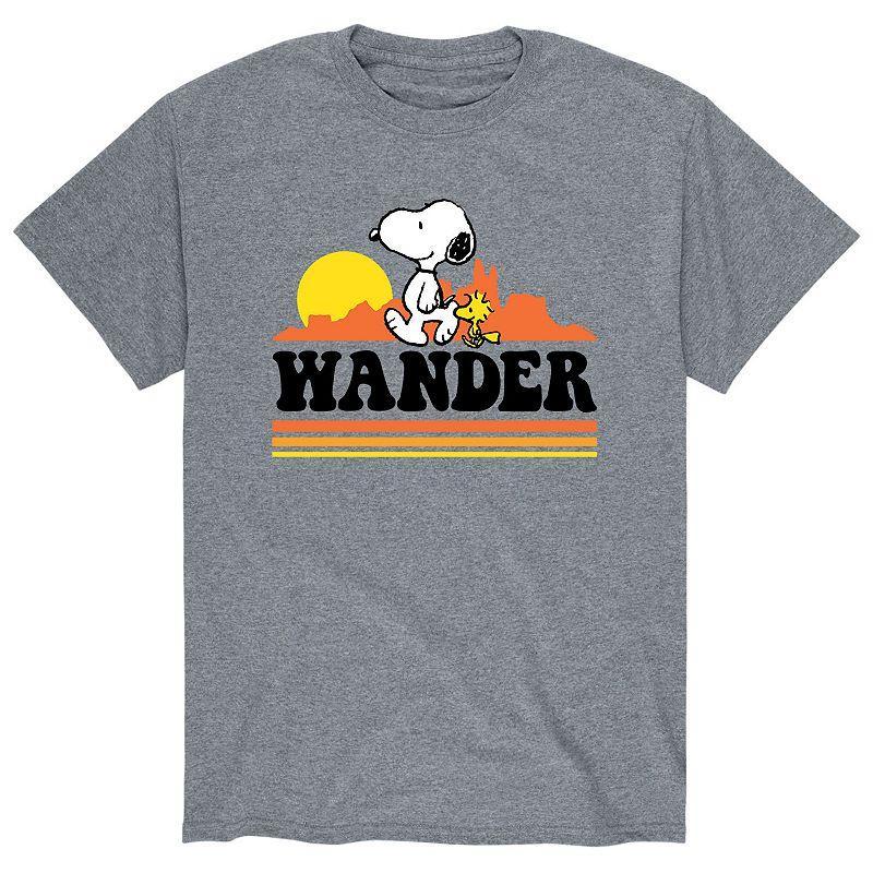 Mens Peanuts Snoopy Wander Tee Product Image