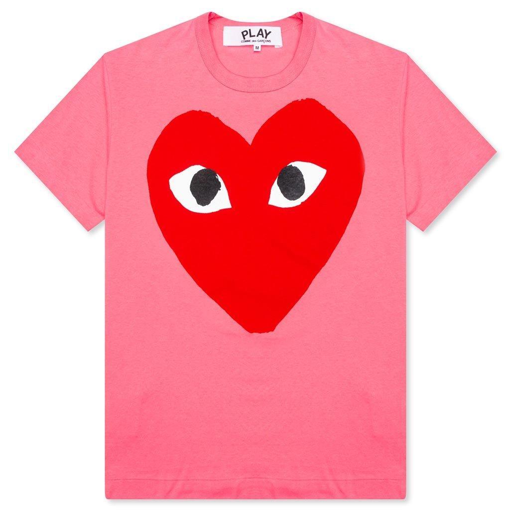 Pastelle Red Logo T-Shirt - Pink Male Product Image