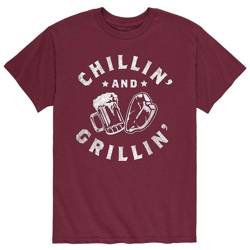 Mens Chillin And Grillin tee Product Image