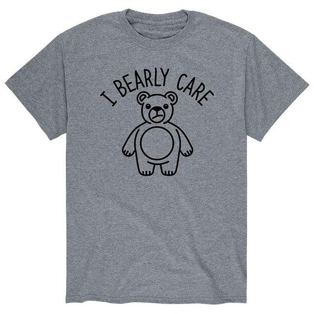 Mens I Bearly Care Graphic Tee Product Image