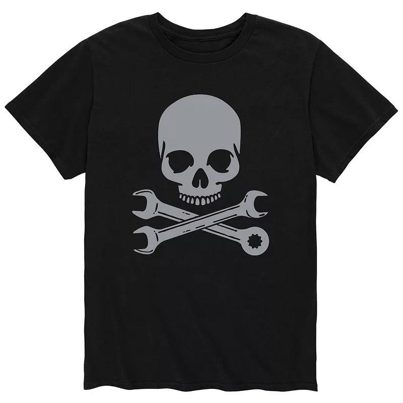 Mens Skull And Wrenches Tee Product Image