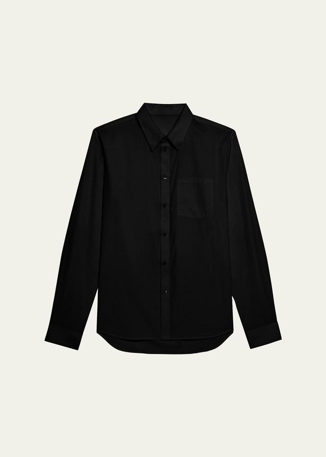 Mens Classic Button-Down Soft Cotton Shirt Product Image