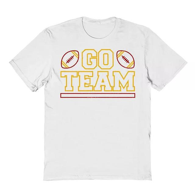 Mens Go Team Graphic T-shirt Product Image