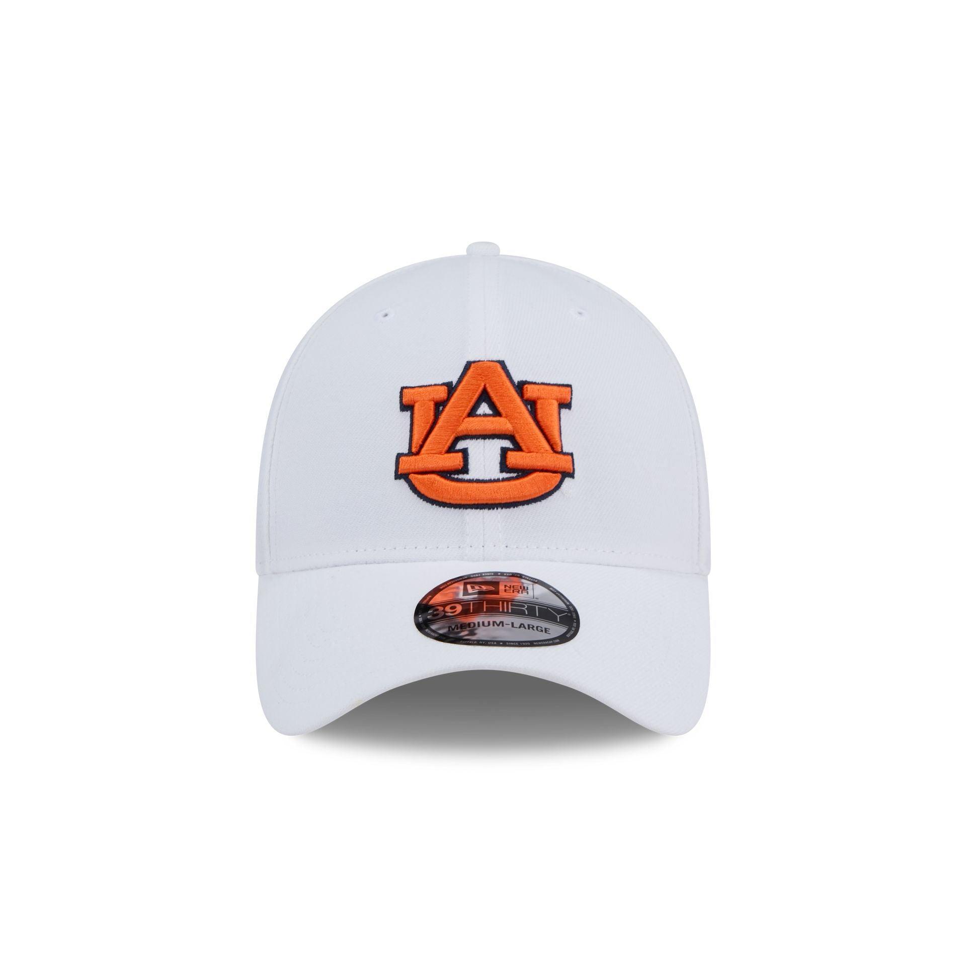 Auburn Tigers Chrome 39THIRTY Stretch Fit Hat Male Product Image