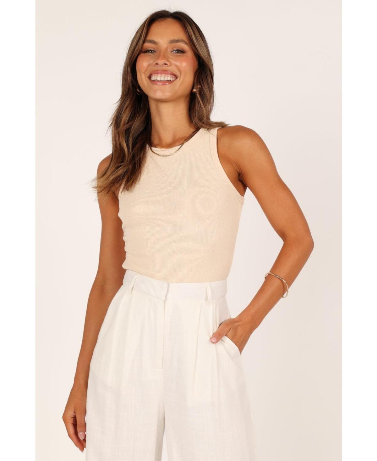 Petal & Pup Ari Ribbed Crop Tank Top Product Image