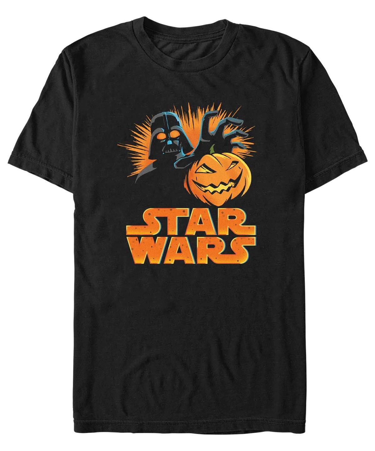 Fifth Sun Mens Star Wars Darth Pumpkin Short Sleeves T-shirt Product Image