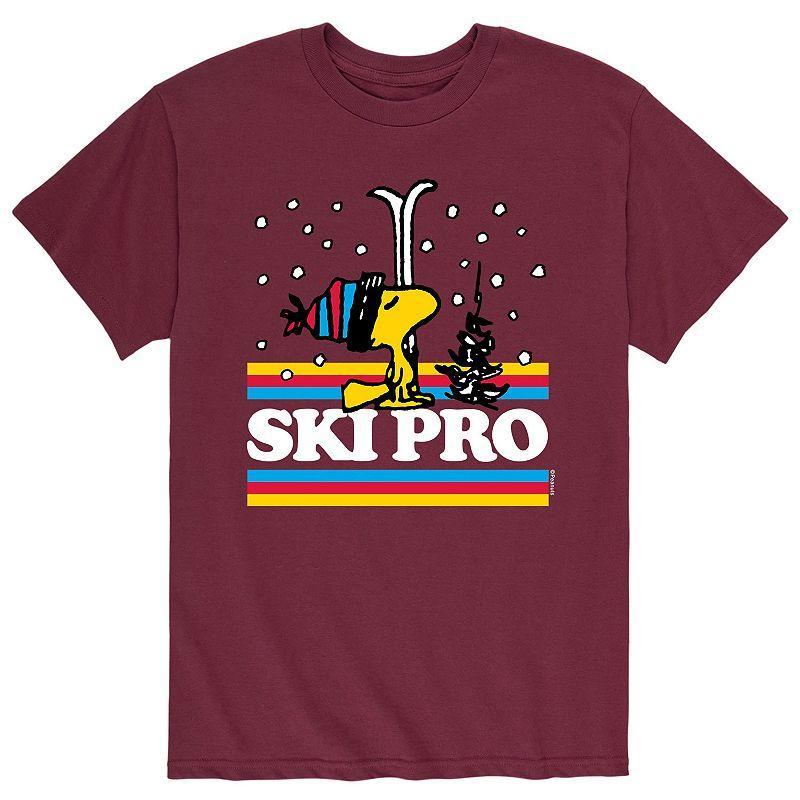 Mens Peanuts Ski Pro T-Shirt Product Image