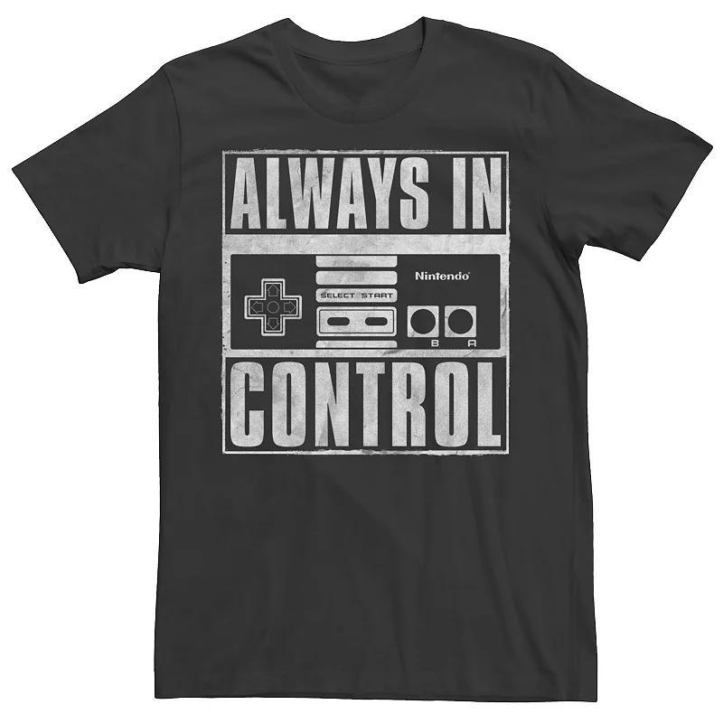 Mens Nintendo Super Nintendo Always In Control Square Tee Product Image