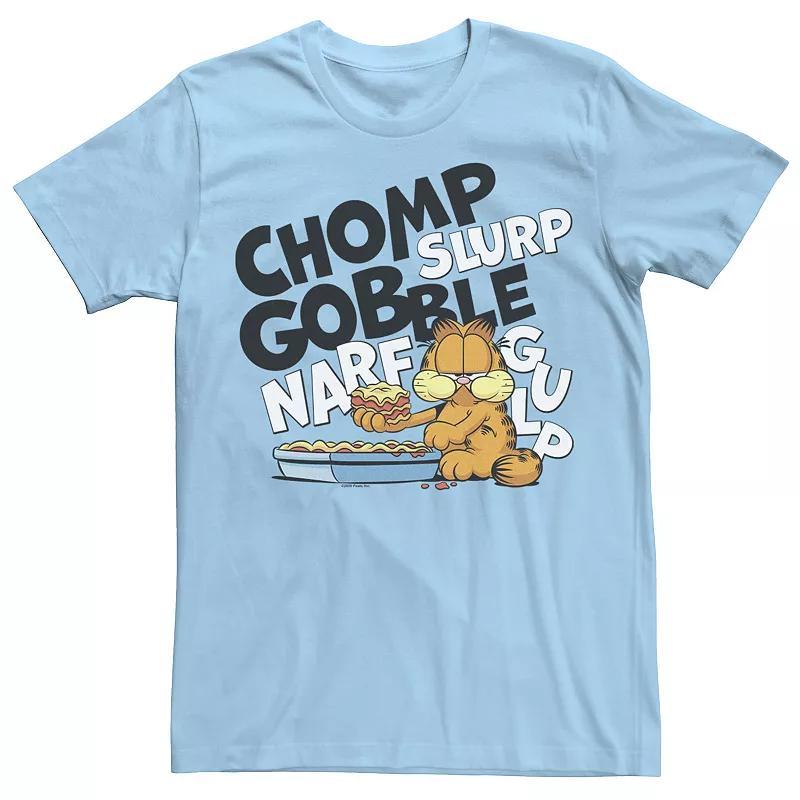 Mens Garfield Chomp Slurp Gobble Food Tee Product Image