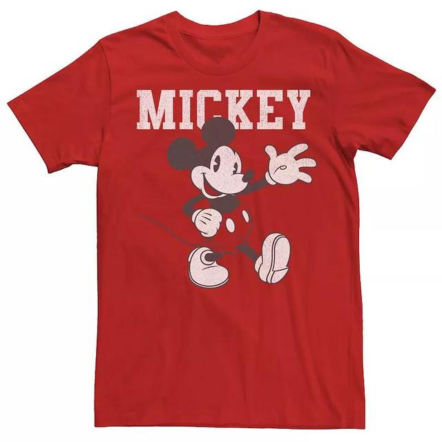 Mens Disney Mickey And Friends Mickey Mouse Wave Portrait Tee Product Image