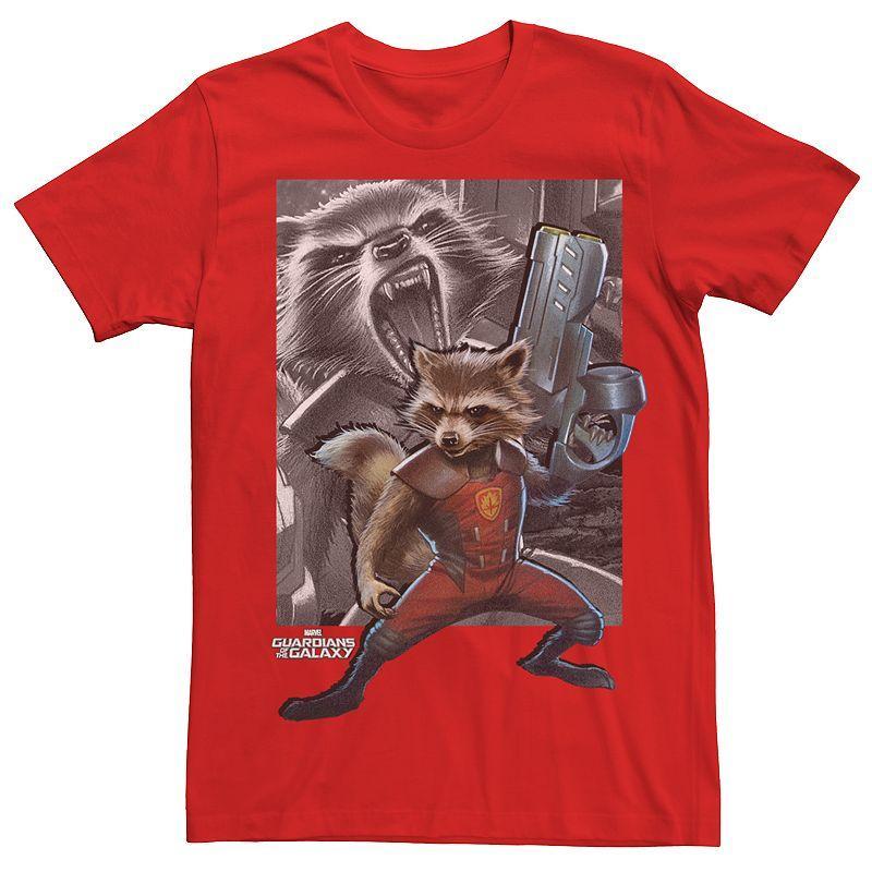 Mens Guardians of the Galaxy Rocket Raccoon Tee Product Image