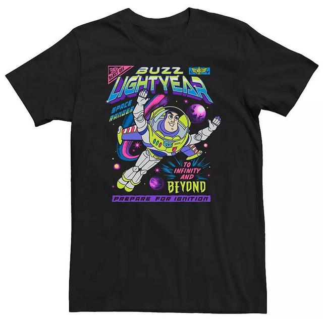 Big & Tall Disney / Pixar Toy Story Buzz Lightyear Comic Space Ranger Tee, Mens Product Image