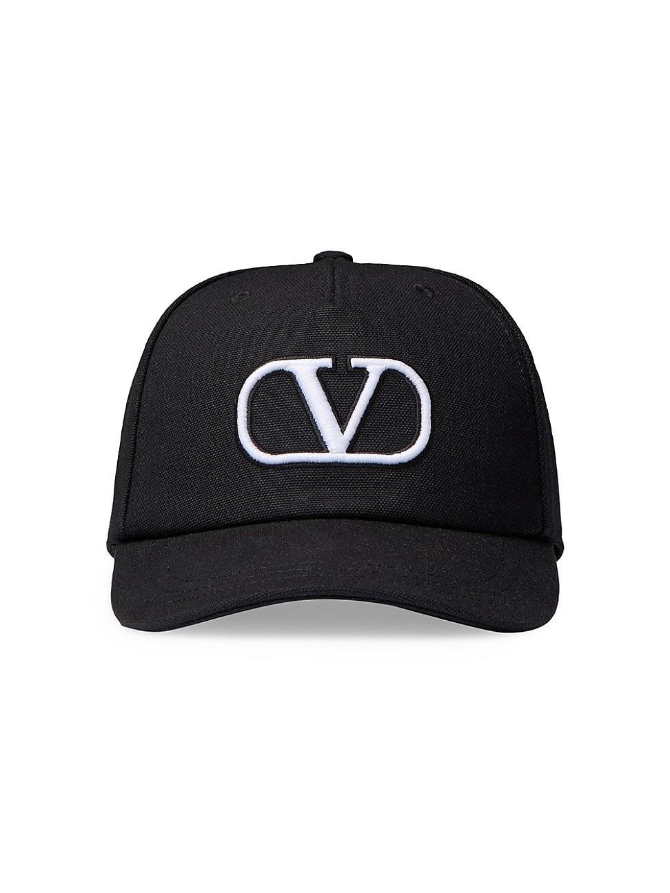 Mens VLogo Signature Cotton Baseball Cap with VLogo Embroidery Product Image