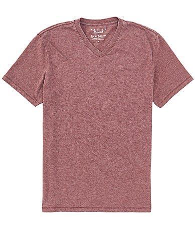 Lucky Brand Mens Burnout V-Neck Short Sleeve T-Shirt Product Image