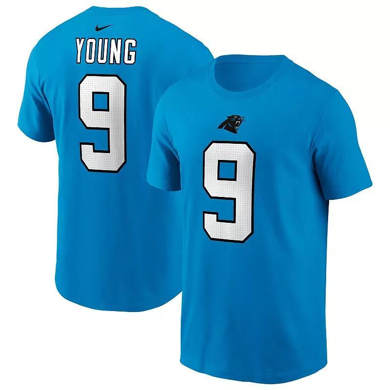 Mens Nike Bryce Young Carolina Panthers 2023 NFL Draft First Round Pick Player Name & Number T-Shirt Product Image