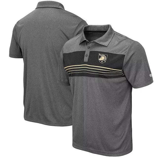 Mens Colosseum Heathered Charcoal Iowa Hawkeyes Smithers Polo Product Image