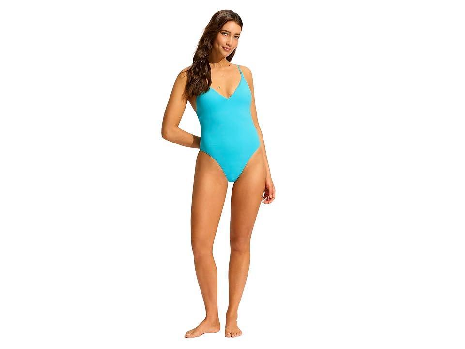 Seafolly Collective Strappy One-Piece Swimsuit Product Image