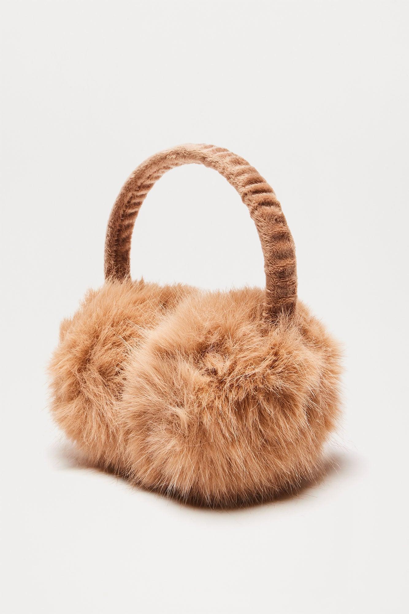 Fur Brings The Fun Earmuffs - Brown Product Image