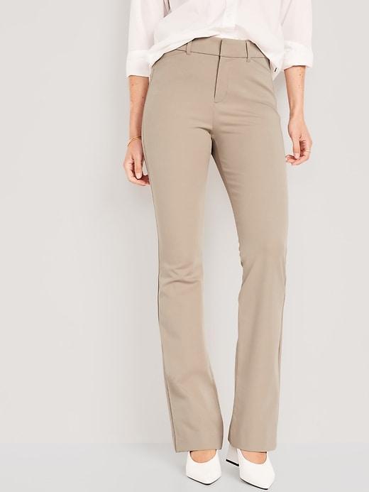 High-Waisted Pixie Flare Pants product image