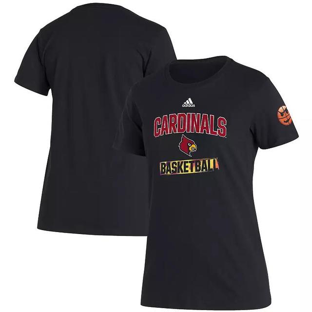 Womens adidas Louisville Cardinals Bench T-Shirt Product Image