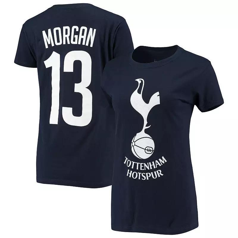 Womens Alex Morgan Navy Tottenham Hotspur Name & Number T-Shirt Tot Blue product image