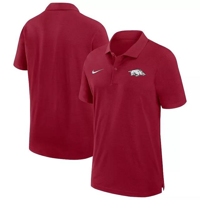 Mens Nike Crimson Arkansas Razorbacks Performance Polo Product Image