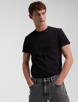 Smooth Cotton Crewneck T-Shirt Product Image