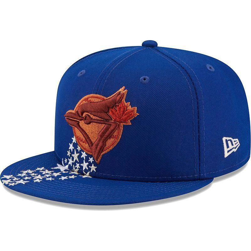 Mens New Era Royal Toronto Jays Meteor 59FIFTY Fitted Hat Product Image