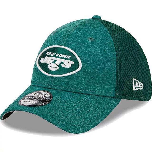 Mens New Era Green New York Jets 39THIRTY Flex Hat Product Image