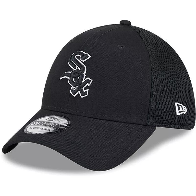 Mens New Era Chicago White Sox Evergreen & White Neo 39THIRTY Flex Hat Product Image