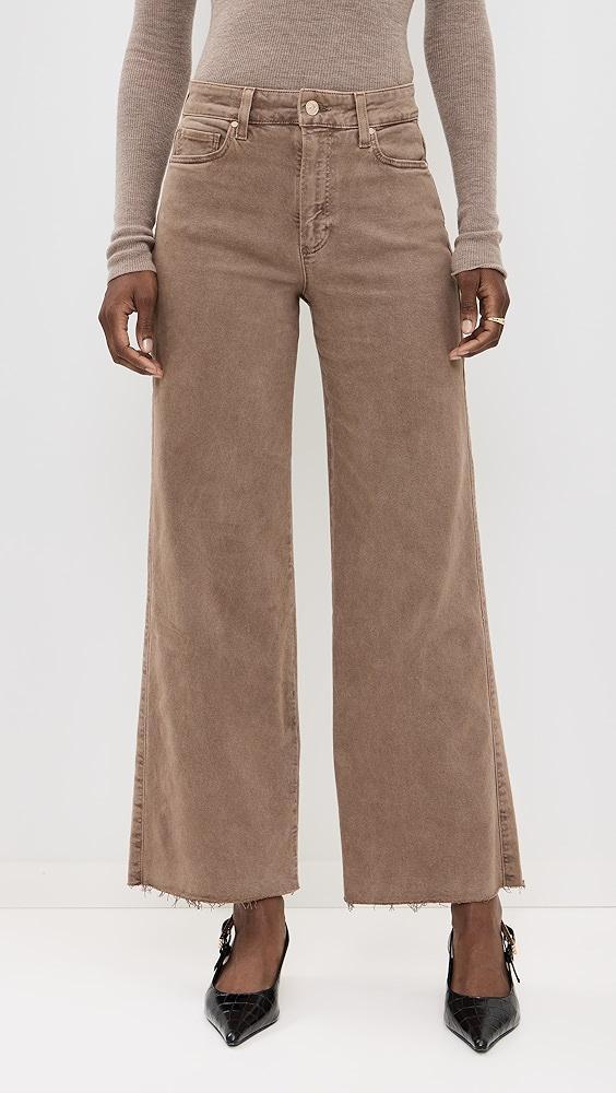 PAIGE Anessa 31" Jeans with Raw Hem | Shopbop Product Image