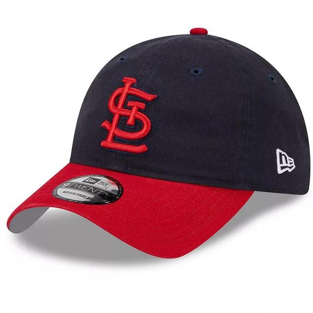 Mens New Era St. Louis Cardinals 2024 Batting Practice 9TWENTY Adjustable Hat, Blue Product Image