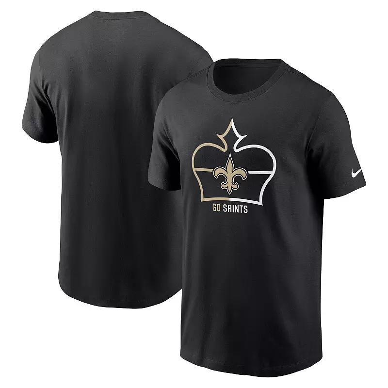 Mens Nike New Orleans Saints Essential Local Phrase T-Shirt Product Image