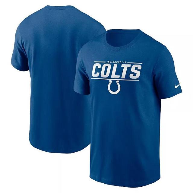 Mens Nike Royal Indianapolis Colts Muscle T-Shirt Product Image