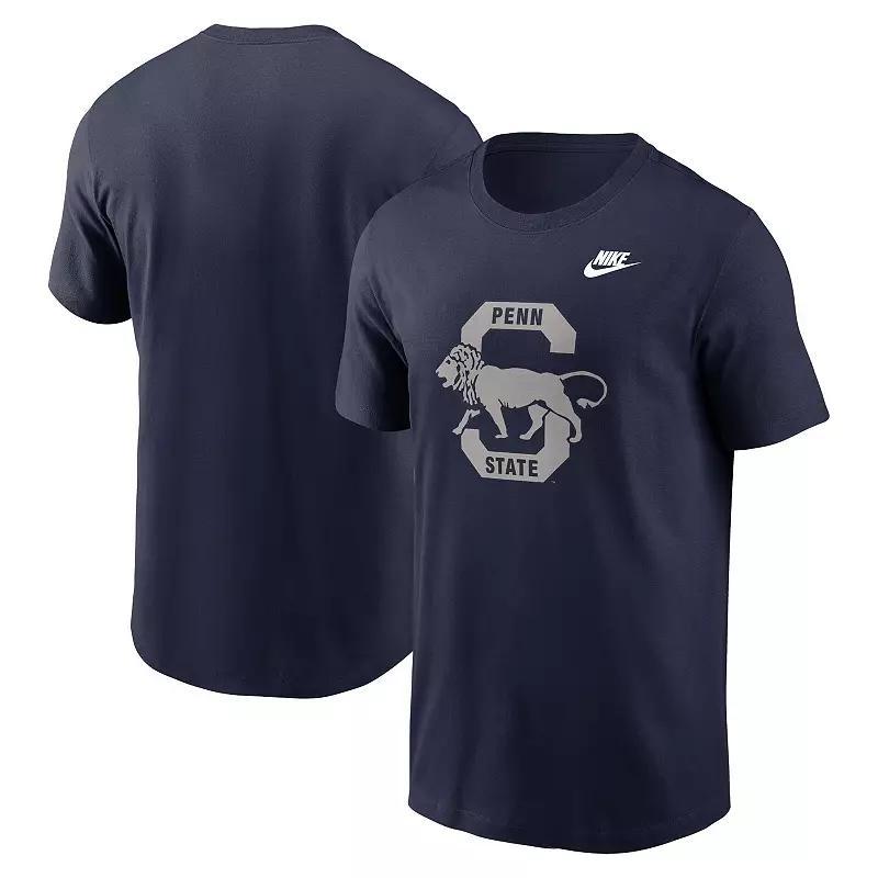 Mens Nike Penn State Nittany Lions Legacy Alternate Logo T-Shirt Blue Product Image