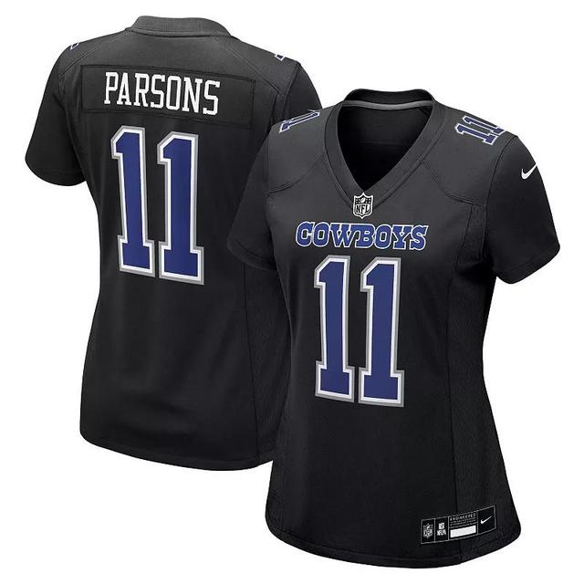 Womens Nike Micah Parsons Carbon Dallas Cowboys Fashion Game Jersey Product Image