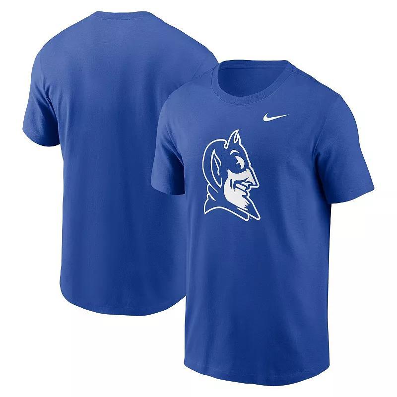 Mens Nike Royal Duke Devils Primetime Evergreen Alternate Logo T-Shirt Product Image