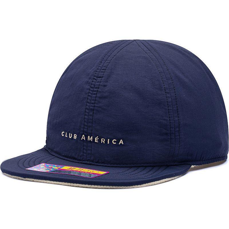 Mens Navy/Cream Terrain Reversible Adjustable Hat, Blue Product Image