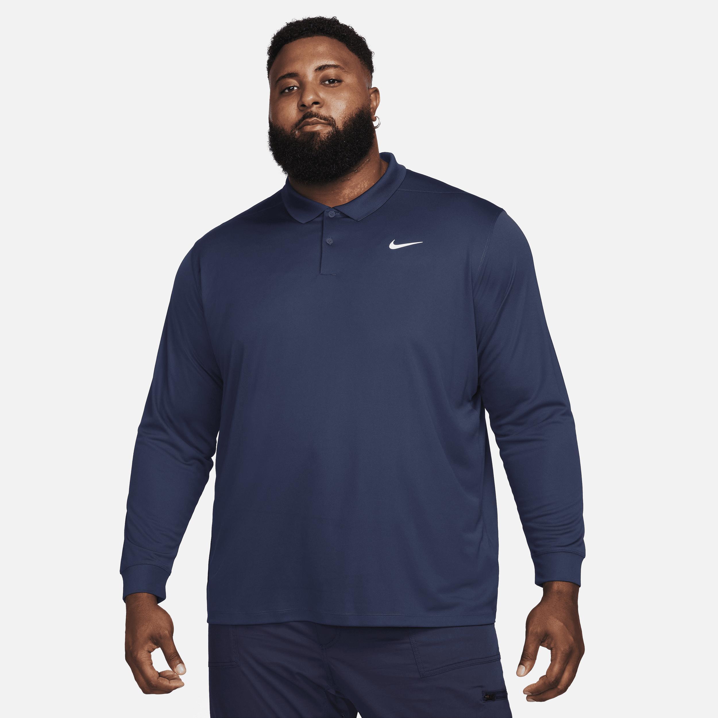 Nike Men's Dri-FIT Victory Long-Sleeve Golf Polo Product Image