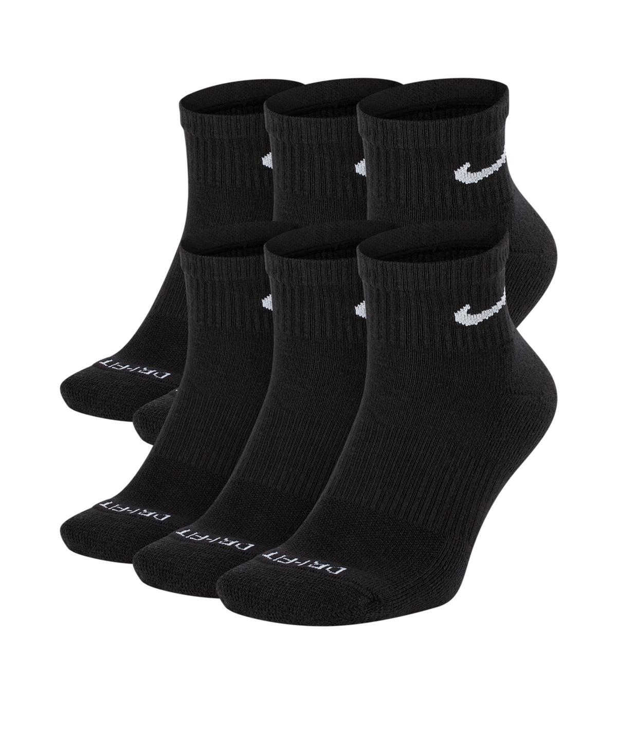 Nike Unisex 6-Pk. Dri-fit Quarter Socks Product Image