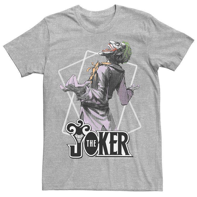 Mens DC Comics The Joker Card Outline Tee Product Image