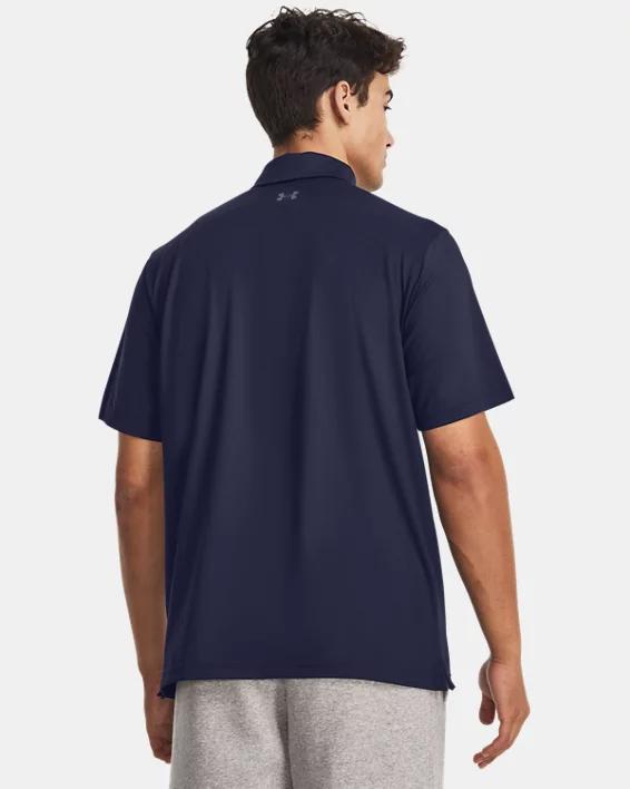 Men's UA Tee 2 Green Collegiate Polo Product Image