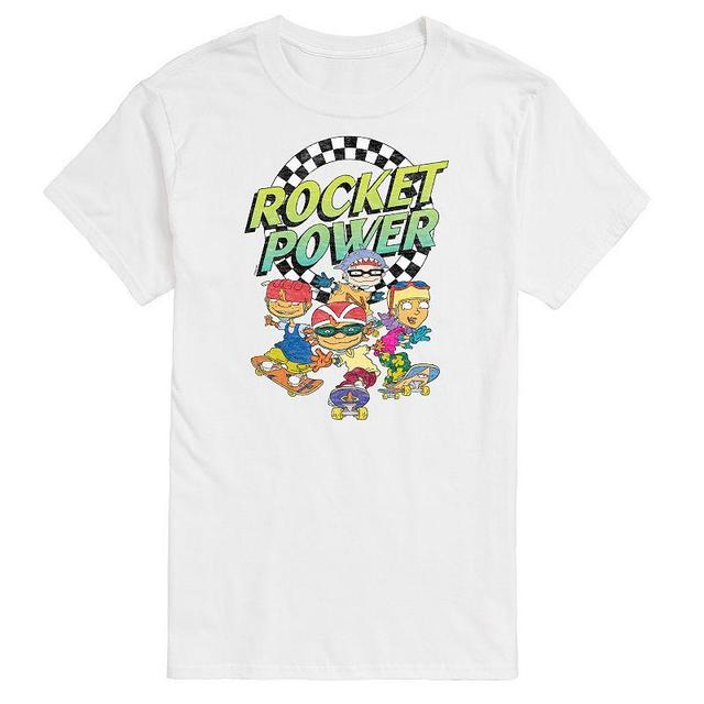 Big & Tall Nickelodeon Rugrats Rocket Power Skating Graphic Tee, Mens Product Image